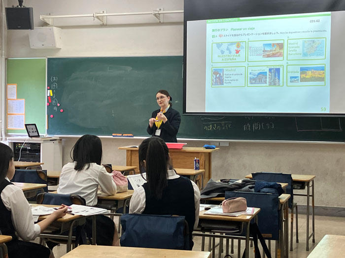 スペイン語授業の様子
